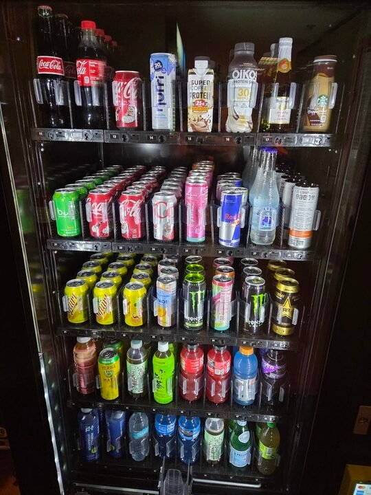Snack vending machines offering a variety of snacks in Palm Desert, CA