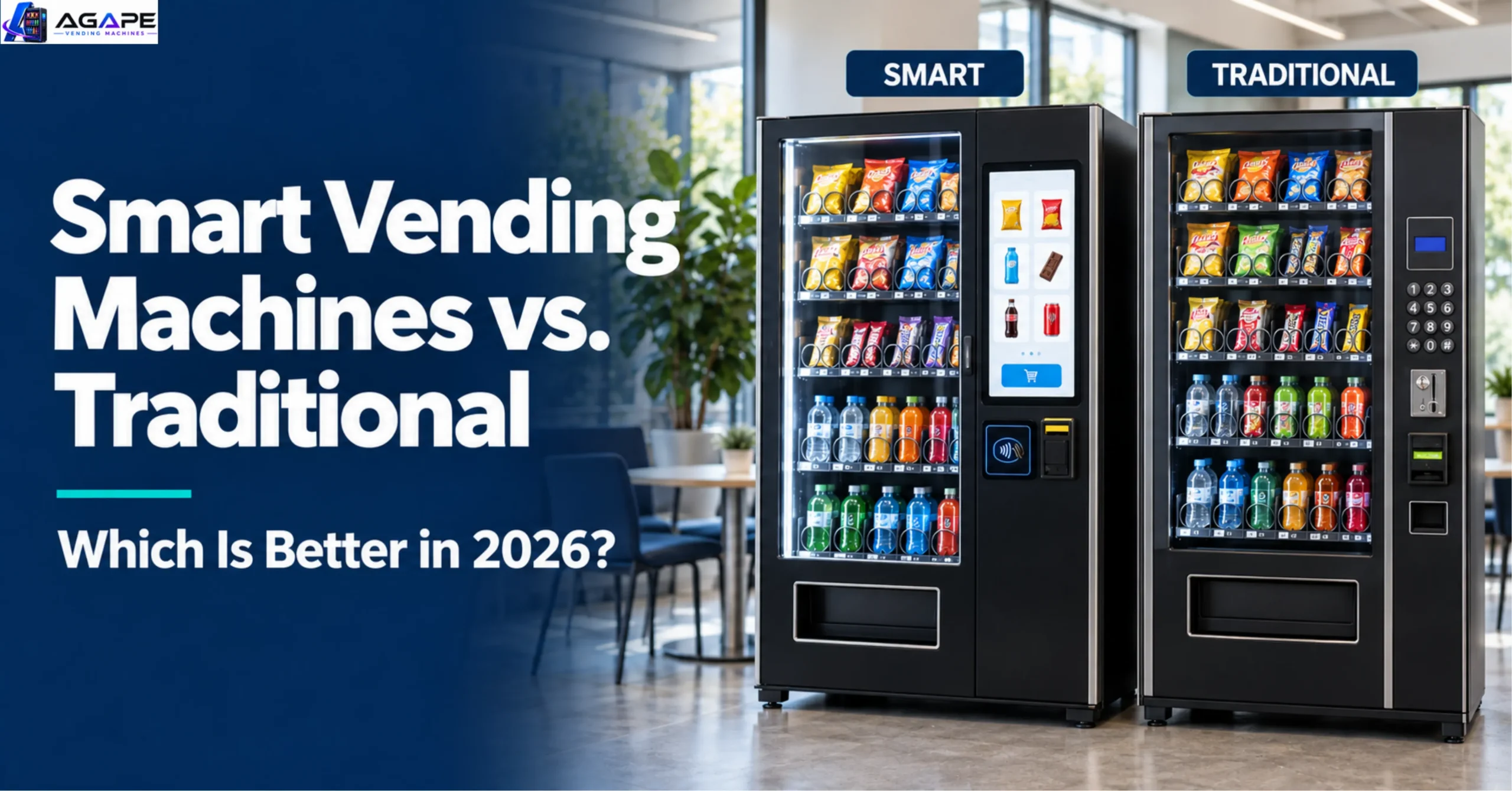 Smart vending machines vs. traditional: which is better in 2026