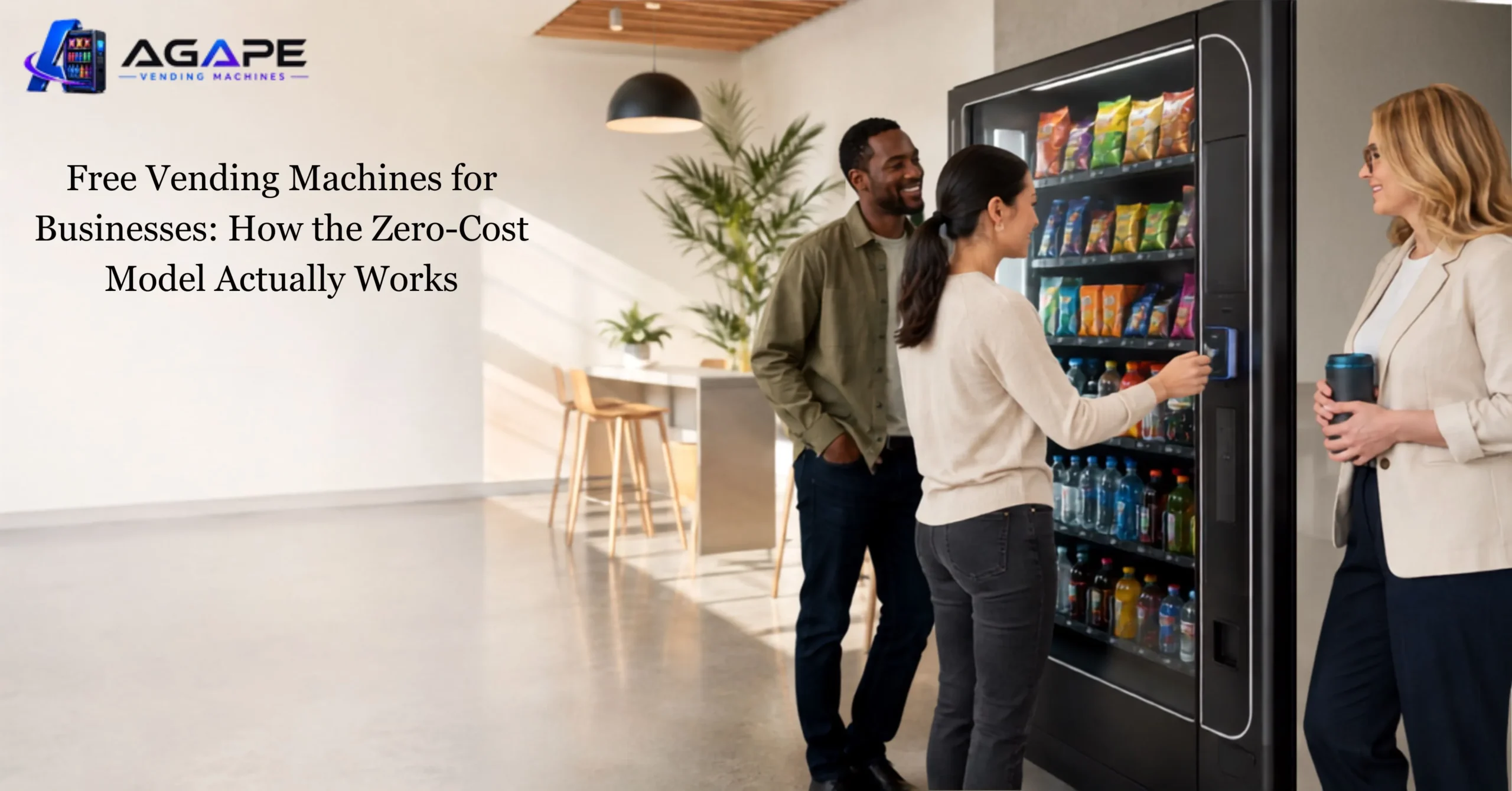 Free Vending Machines for Businesses: How the Zero-Cost Model Actually Works