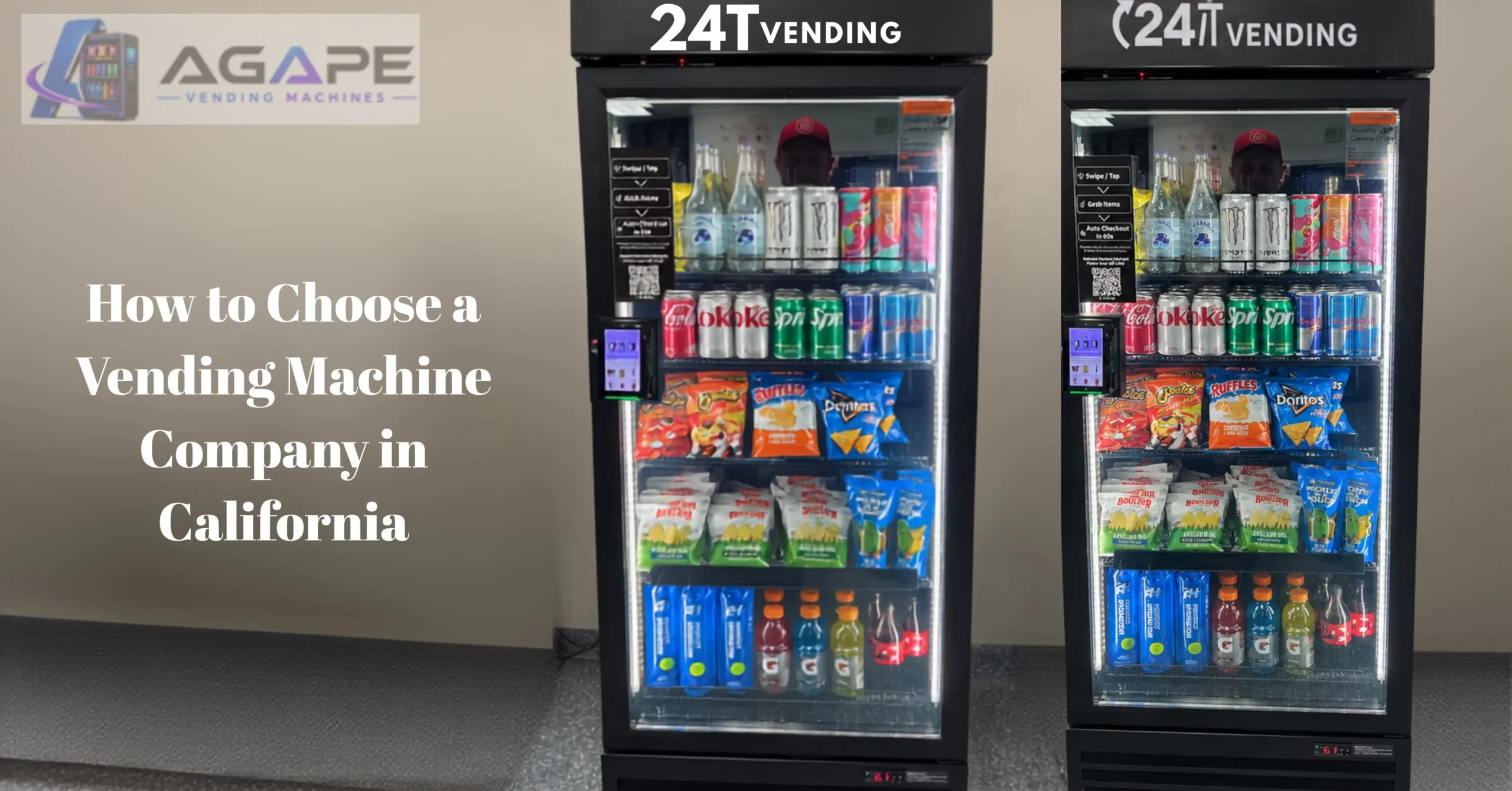 How to Choose a Vending Machine Company in California